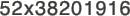 52x38201916