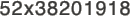 52x38201918