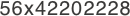 56x42202228