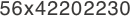 56x42202230
