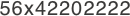 56x42202222