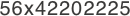56x42202225