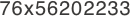 76x56202233