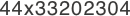 44x33202304