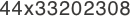 44x33202308