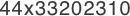 44x33202310