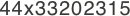 44x33202315