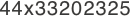 44x33202325