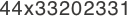 44x33202331